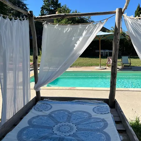 Avec Piscine A Jean Du Gard, Les Ecuries De La Magdelaine 펜션 *