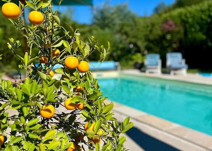 Avec Piscine A Jean Du Gard, Les Ecuries De La Magdelaine Feriehus *